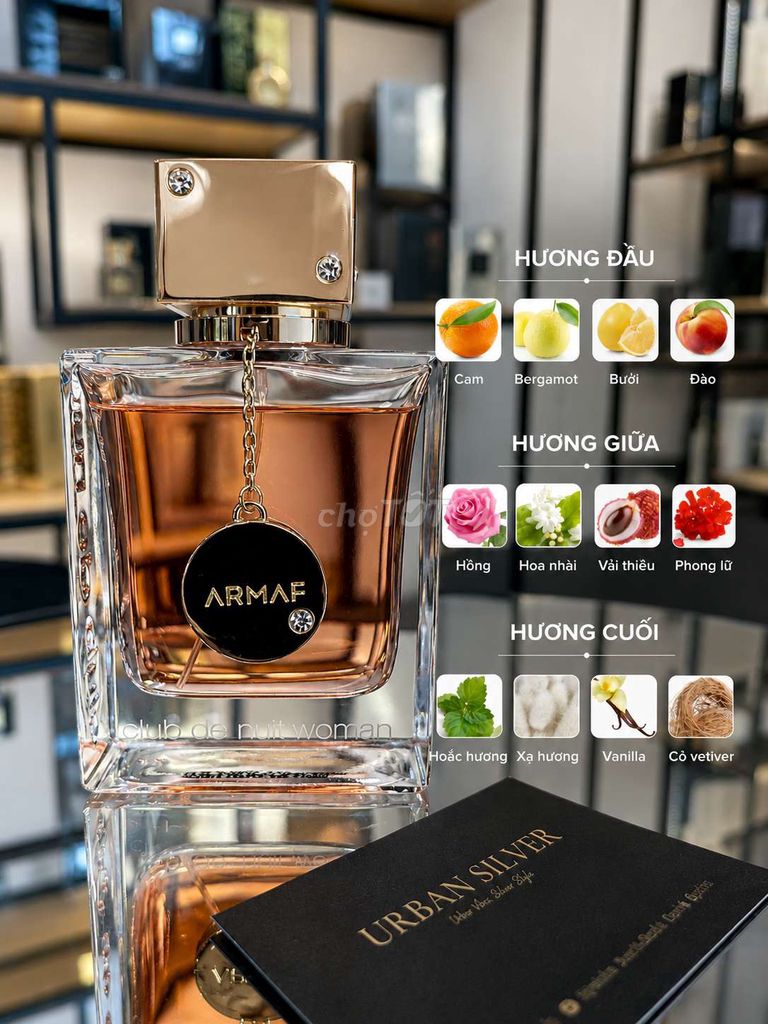 10ml Armaf Club de Nuit Woman Nữ. Mua bán Nước hoa tại Thành phố Buôn Ma Thuột Đắk Lắk được đăng bởi Urban Silver hình 1