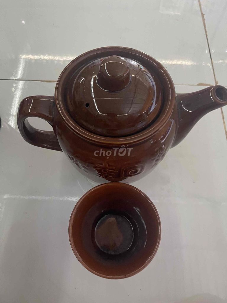 Ấm điện nấu thuốc gốm sứ nâu. Mua bán Bếp, lò, đồ điện nhà bếp tại Huyện Nhà Bè Tp Hồ Chí Minh được đăng bởi Hà Mi hình 1