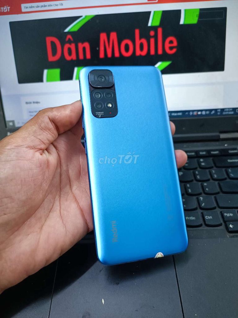 XIAOMI REDMI NOTE 11S 8GB.128GB PIN 5000 HELIO G96. Mua bán Điện thoại tại Quận Bình Thạnh Tp Hồ Chí Minh được đăng bởi Dân Mobile hình 1