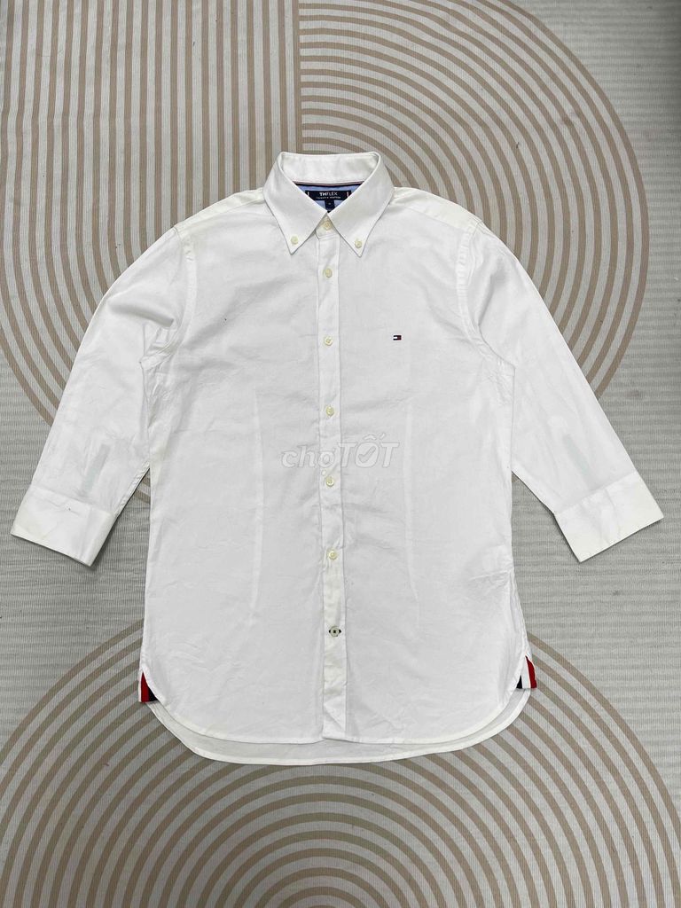 Sơ mi Tom..my size M Số đo: vai 42, ngực 49, dài 7. Mua bán Quần áo tại Quận Cầu Giấy Hà Nội được đăng bởi Chất Secondhand hình 1