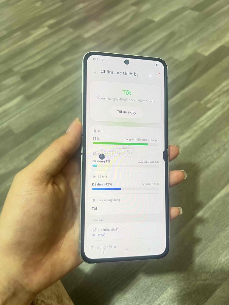 thanh lí SS Galaxy ZLip6 256GB Xanh 12GB. Mua bán Điện thoại tại Quận Phú Nhuận Tp Hồ Chí Minh được đăng bởi Quỳnh hình 1