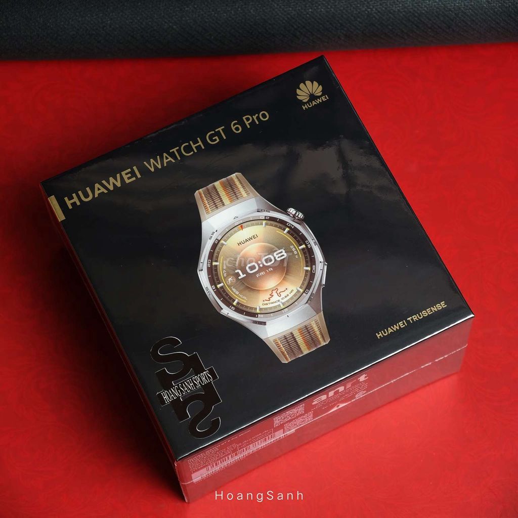 Huawei GT 6 Pro Nâu Sapphire Titan Newse BH 12 TH. Mua bán Thiết bị đeo thông minh tại Quận 11 Tp Hồ Chí Minh được đăng bởi HOÀNG SANH SPORTS hình 1