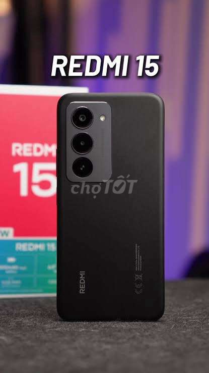 Xiaomi Redmi 15 4G Đen Như mới. Mua bán Điện thoại tại Huyện Chợ Gạo Tiền Giang được đăng bởi Dương Tuấn hình 1