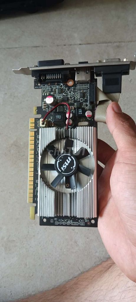 Card đồ họa MSI GT 210 Đen. Mua bán Linh kiện (RAM, Card...) tại Huyện Bến Lức Long An được đăng bởi Phan Anh  hình 1