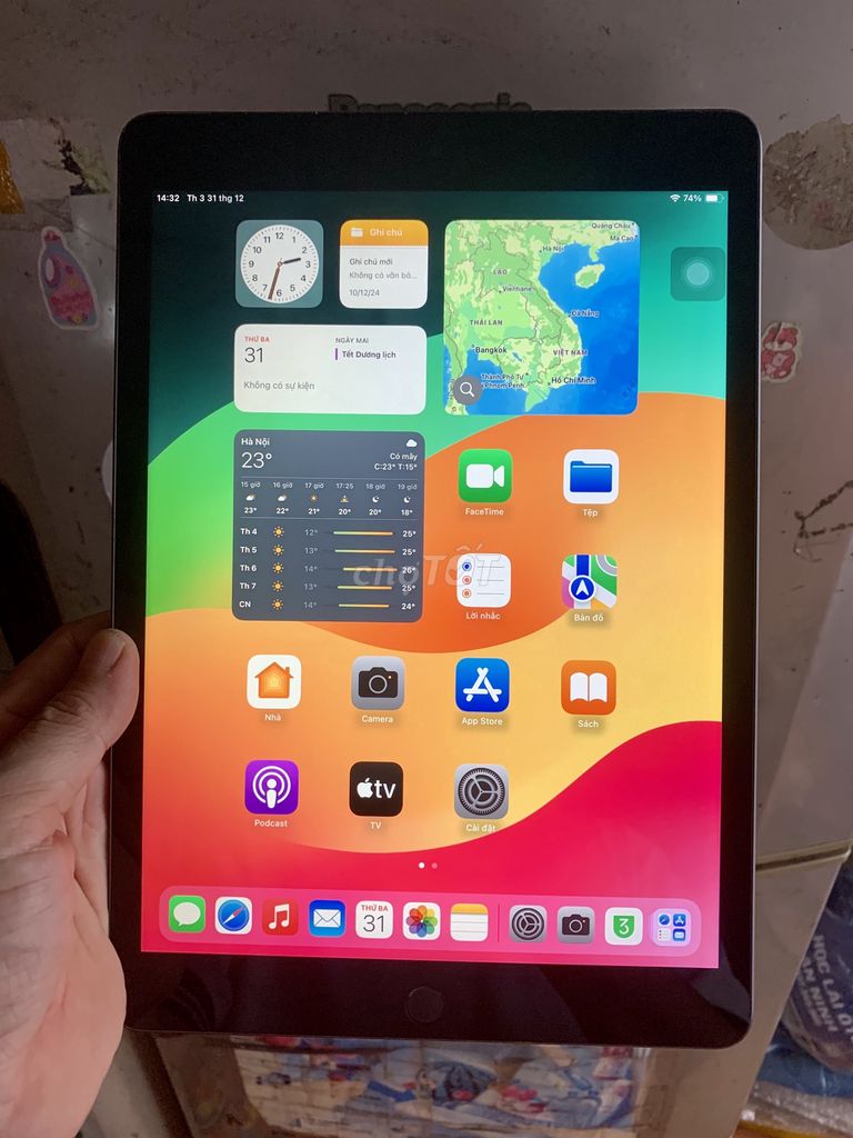 BÁN IPAD GEN 9 4G LTE WIFI 64GB MÀU GRAY ĐẸP