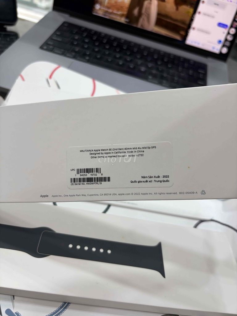 Apple Watch SE 2 40mm Đen GPS. Mua bán Thiết bị đeo thông minh tại Huyện Thanh Trì Hà Nội được đăng bởi Đoàn Xuân Tùng hình 1