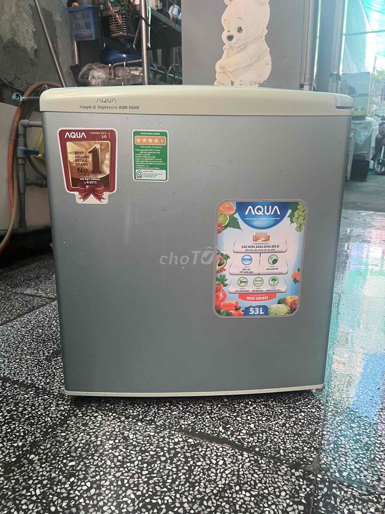 Tủ lạnh mini AQUA AQR-55AR Xám. Mua bán Tủ lạnh tại Quận 7 Tp Hồ Chí Minh được đăng bởi Thuý Đặng hình 1