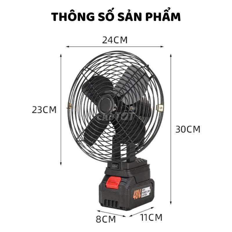 Quạt tích điện MAKITA 8 inch siêu mát, siêu bền. Mua bán Quạt tại Quận Hoàn Kiếm Hà Nội được đăng bởi Tổng kho gia dụng Ánh Tuyết hình 1