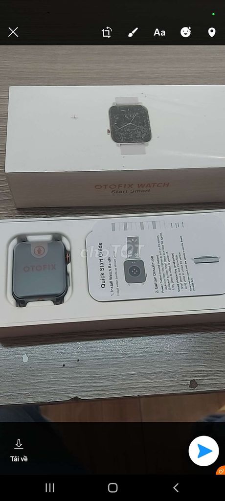 Smart Watch Kiêm Chìa Khoá Xe Hơi