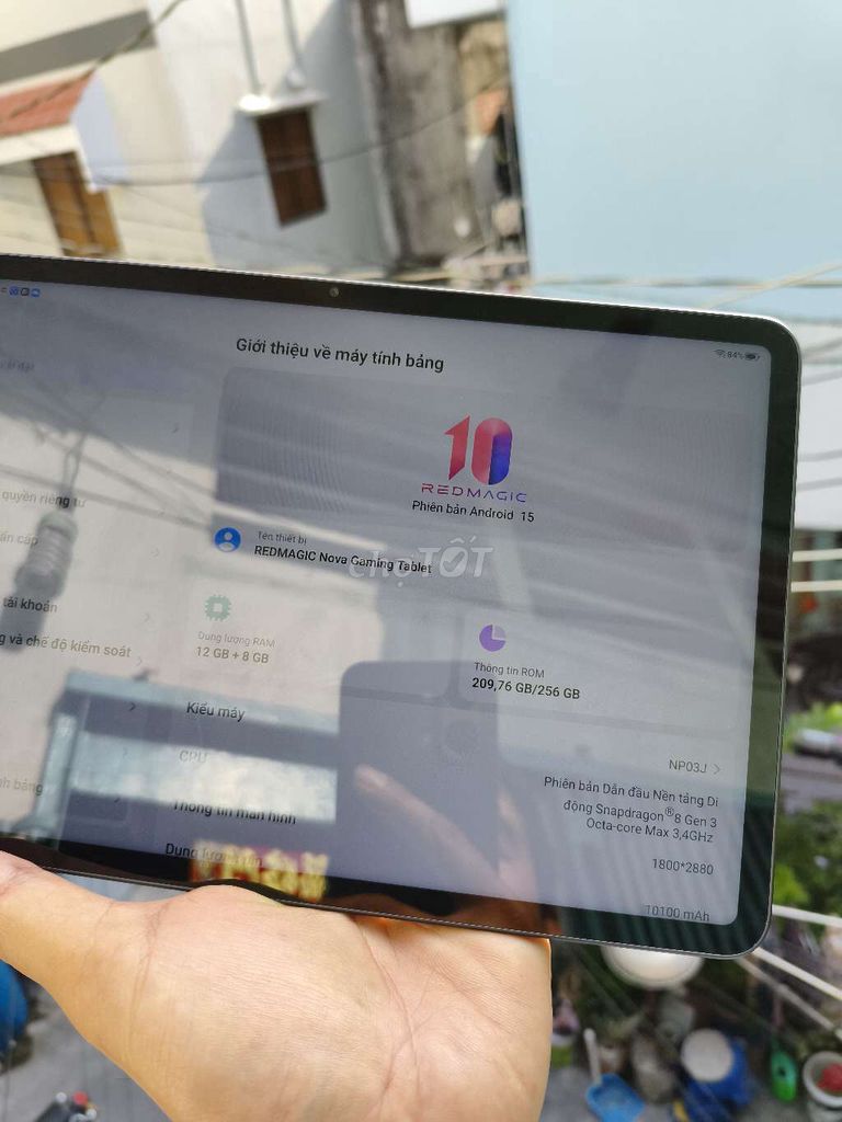 Redmagic nova gaming table 12/256 đẹp 99. Mua bán Máy tính bảng tại Quận 5 Tp Hồ Chí Minh được đăng bởi thanh liêm hình 1
