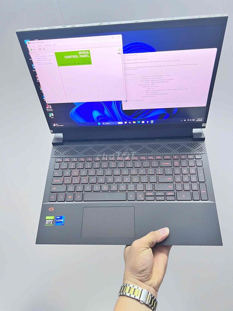 Dell G15 5511 i7-11800H 15.6 inch 16GB/512GB. Mua bán Laptop tại Quận Đống Đa Hà Nội được đăng bởi Junioor Computer hình 1