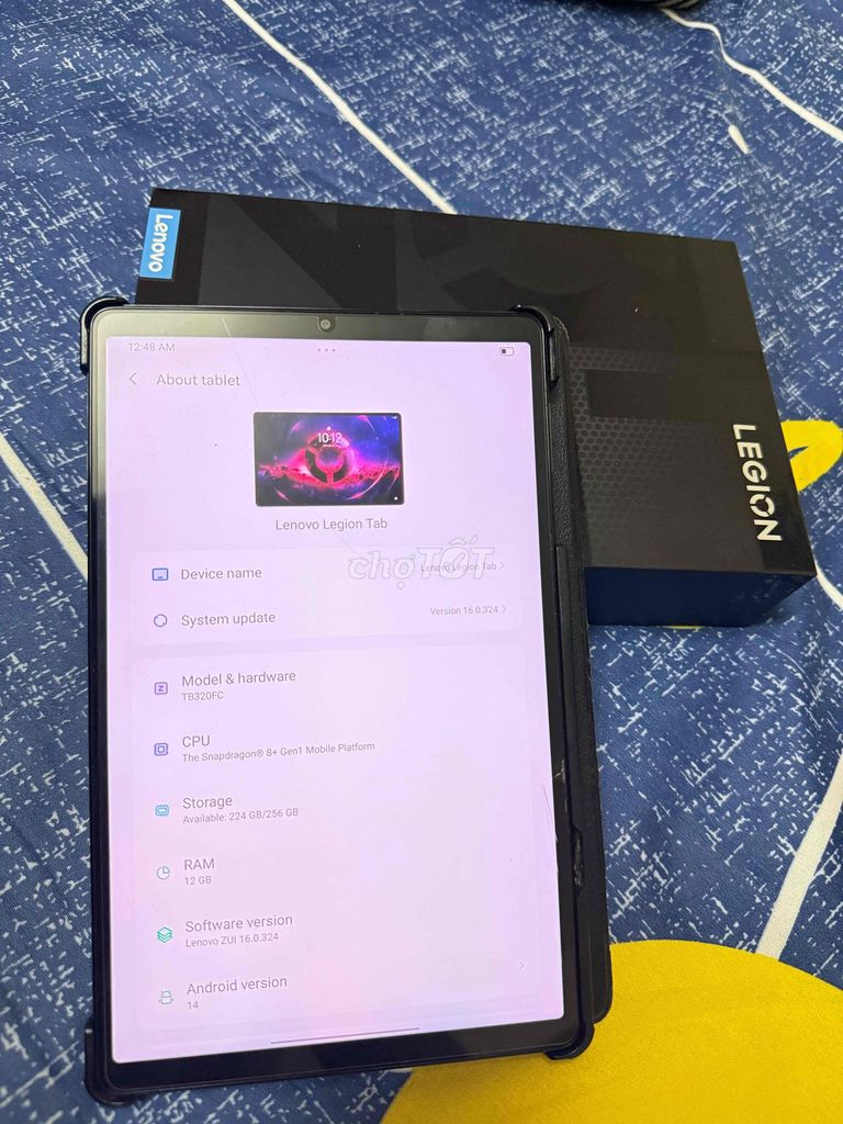 Lenovo Legion Y700 2023 12GB/256GB. Mua bán Máy tính bảng tại Quận Thanh Xuân Hà Nội được đăng bởi Vũ Tuấn hình 1