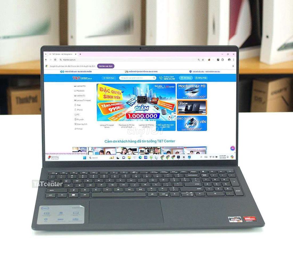 Dell 15 DC15255: R7 7730U | 16 | 512 | Touch. Mua bán Laptop tại Quận 10 Tp Hồ Chí Minh được đăng bởi TTCenter hình 1