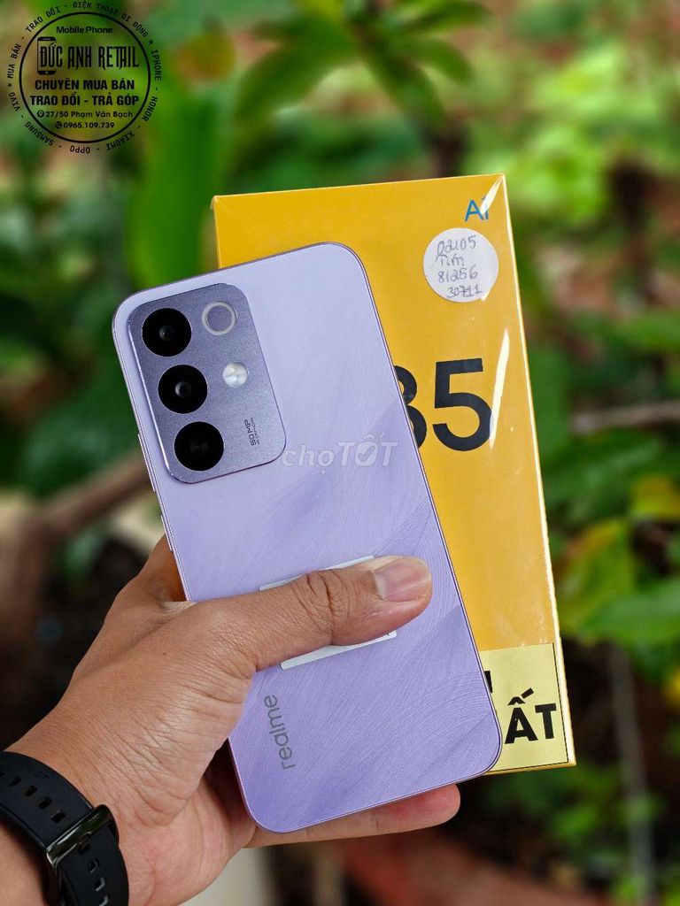 Realme C85 Pro 256GB Tím. Mua bán Điện thoại tại Thành phố Buôn Ma Thuột Đắk Lắk được đăng bởi Đức Anh Retail hình 1