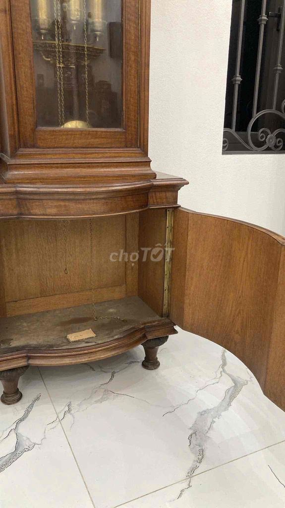 Đồng hồ cây Gỗ Đức Nâu 71x217x38cm. Mua bán Đồ sưu tầm, đồ cổ tại Quận Hoàn Kiếm Hà Nội được đăng bởi Cao H hình 1