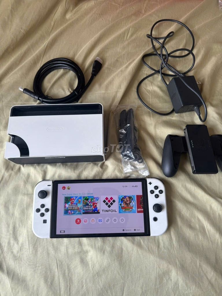 Nintendo Switch Oled 256GB Hack Mod Chip + Băng SW