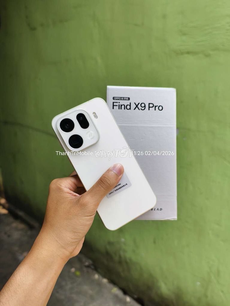 Oppo Find X9 Pro Trắng 12/512 fullbox nội địa. Mua bán Điện thoại tại Quận Gò Vấp Tp Hồ Chí Minh được đăng bởi Thanh Tri hình 1