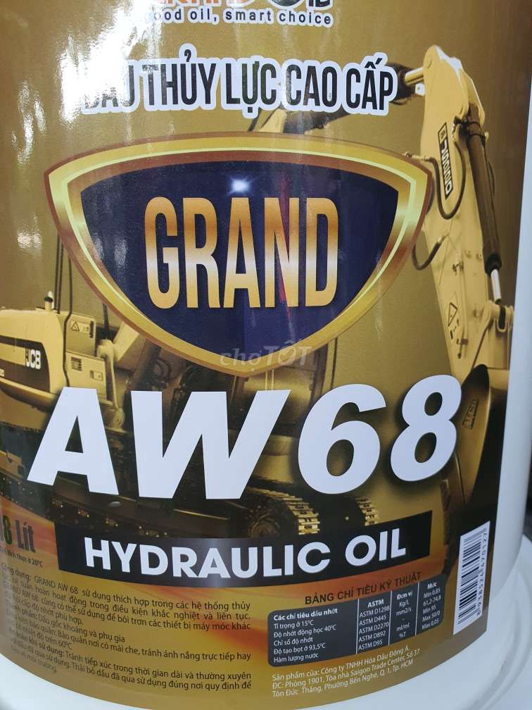 Dầu thủy lực aw 68 xô. Mua bán Đồ chuyên dụng, Giống nuôi trồng tại Quận Bình Tân Tp Hồ Chí Minh được đăng bởi Nguyễn văn thực hình 1