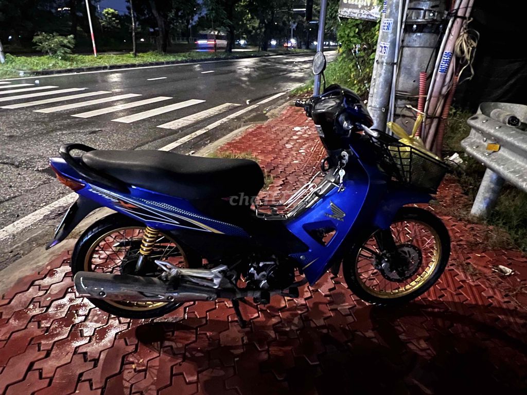 Синие номера автомобилей Honda Wave 2008