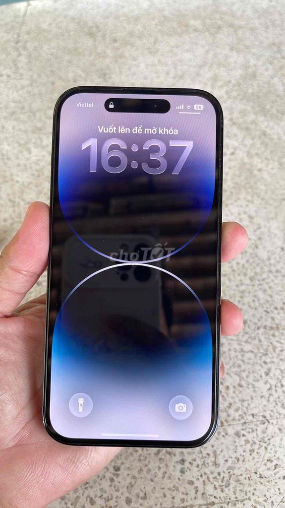 Apple iPhone 14 Pro 128GB Đen Mỹ. Mua bán Điện thoại tại Thành phố Mỹ Tho Tiền Giang được đăng bởi Thanh Hoa hình 1