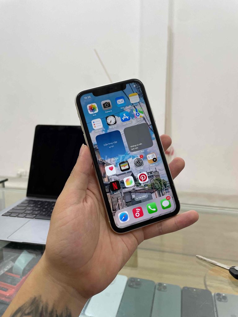 Sale iPhone 11 QTE Trắng 64G Zin All Nguyên Bản