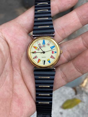 Đồng hồ lắc tay mạ vàng size 29mm
