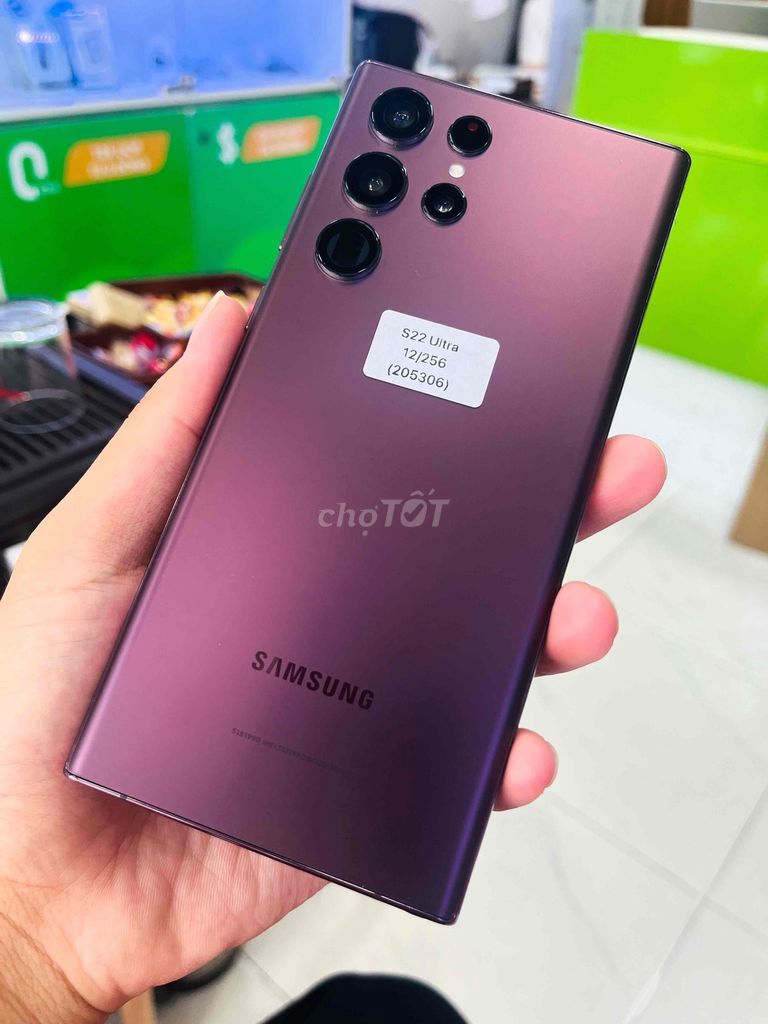 Samsung Galaxy S22 Ultra 12/256GB Đỏ rượu vang. Mua bán Điện thoại tại Quận Ngô Quyền Hải Phòng được đăng bởi TRAN SONG HA hình 1