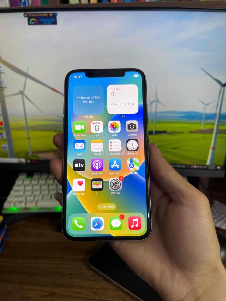 iPhone X 256GB Quốc tế Zin All, Full chức năng. Mua bán Điện thoại tại Quận Lê Chân Hải Phòng được đăng bởi Huy Tưởng Mobile hình 1