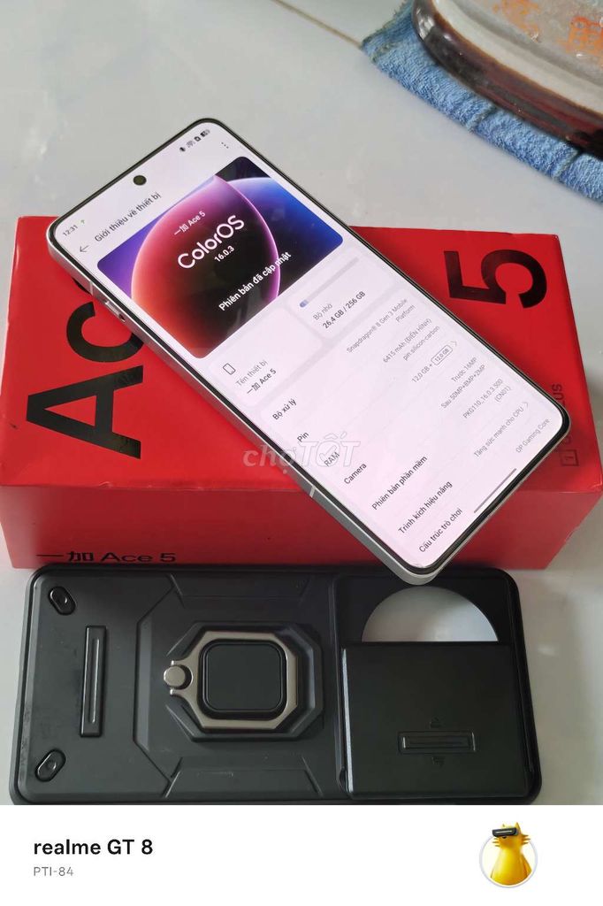 OnePlus Ace 5 12GB/256GB Bạc. Mua bán Điện thoại tại Huyện Long Hồ Vĩnh Long được đăng bởi ptiteck hình 1