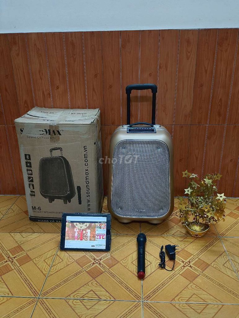Loa kéo trợ giảng Soundmax M6 full box . Mua bán Tivi, Âm thanh tại Quận Tân Bình Tp Hồ Chí Minh được đăng bởi AHuy hình 1