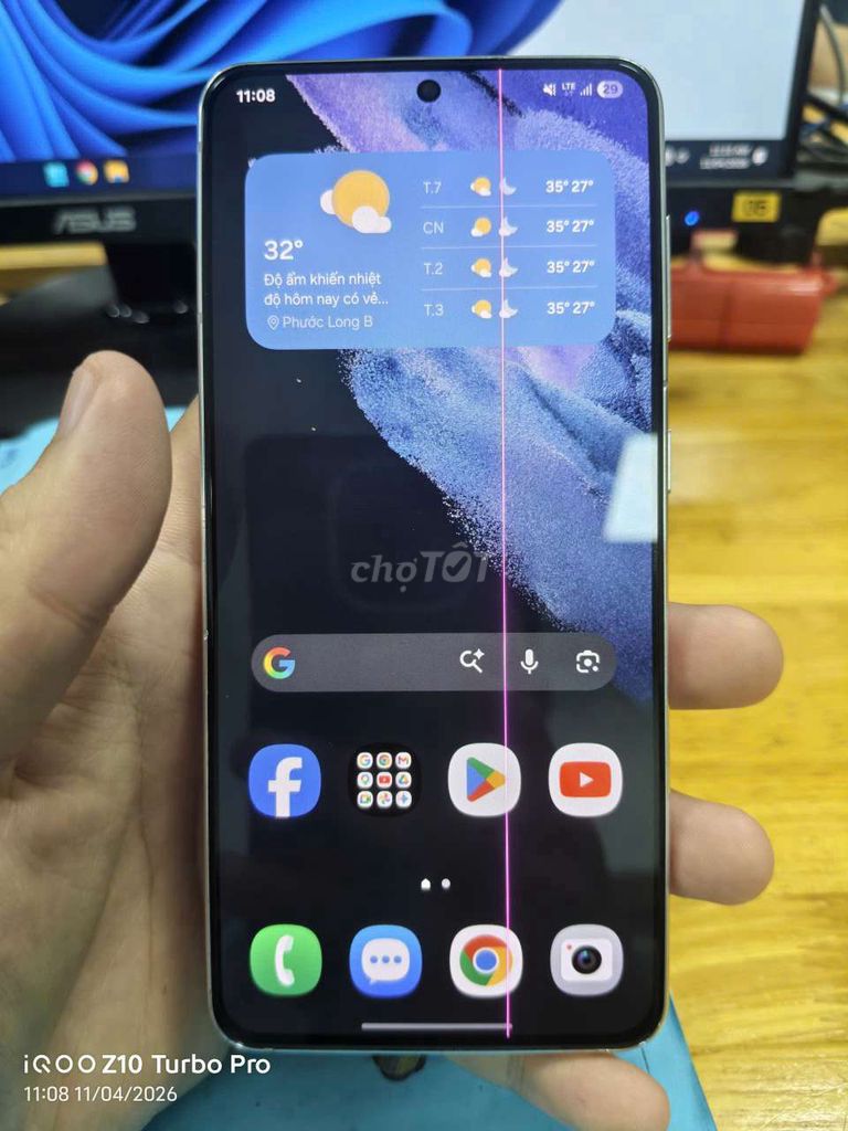 Samsung Galaxy S21 5G 256GB Trắng. Mua bán Điện thoại tại Thành phố Thủ Đức Tp Hồ Chí Minh được đăng bởi Lực Phạm Phú hình 1