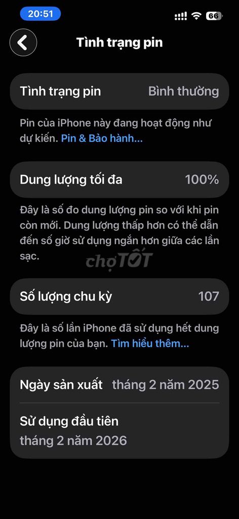 iPhone 16e 128GB Trắng. Mua bán Điện thoại tại Quận Hoàn Kiếm Hà Nội được đăng bởi vương quí khanh hình 1