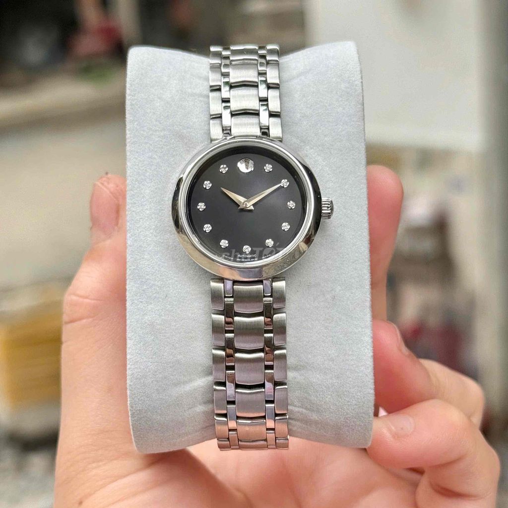 MOVADO 1881 AUTOMATIC 0606919 cho các nàng size 27. Mua bán Đồng hồ tại Quận Hoàng Mai Hà Nội được đăng bởi Anh Tuấn hình 1