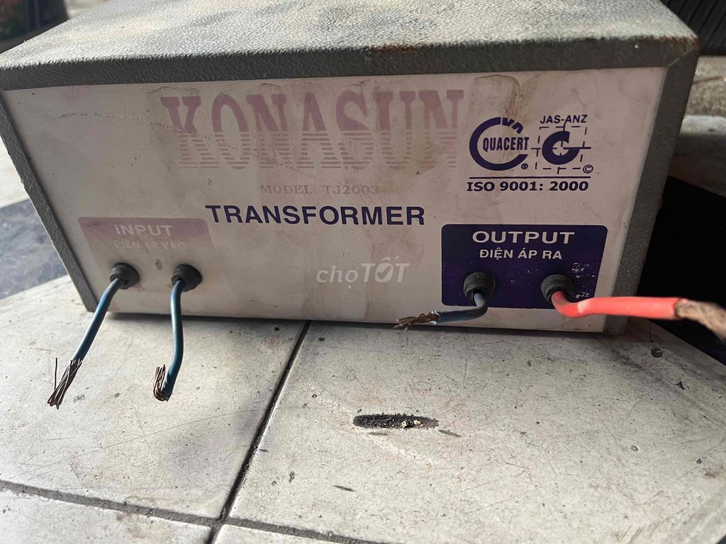 Biến áp 220V ra 110V. Mua bán Đồ chuyên dụng, Giống nuôi trồng tại Thành phố Biên Hòa Đồng Nai được đăng bởi công luật hình 1