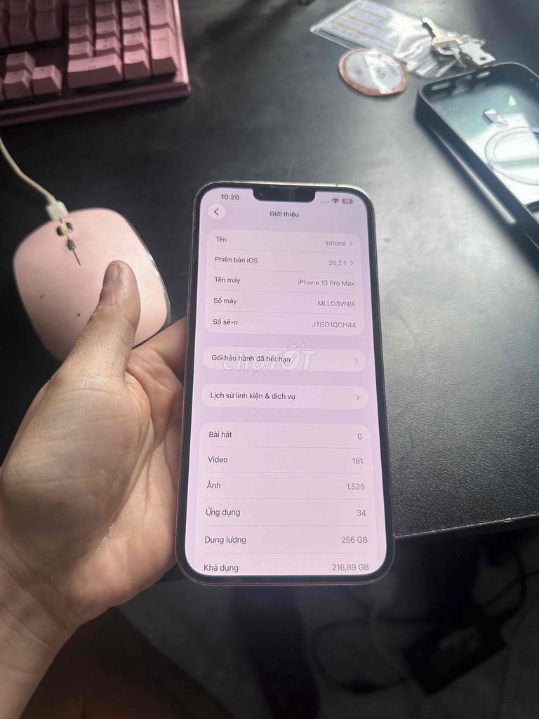 Apple iPhone 13 Pro Max 256GB Vàng. Mua bán Điện thoại tại Quận Nam Từ Liêm Hà Nội được đăng bởi Bao Đăng hình 1
