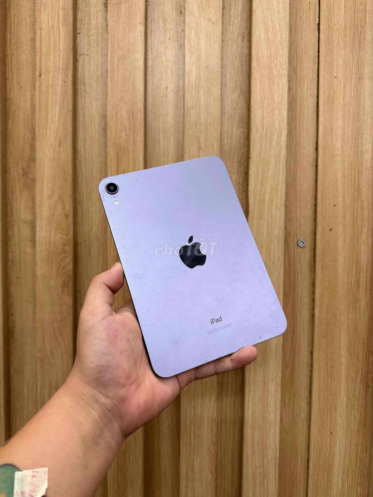 Apple iPad mini 6 64GB Tím. Mua bán Máy tính bảng tại Quận Đống Đa Hà Nội được đăng bởi  HT Mobie Trả góp nợ xáu bao duyệt hình 1