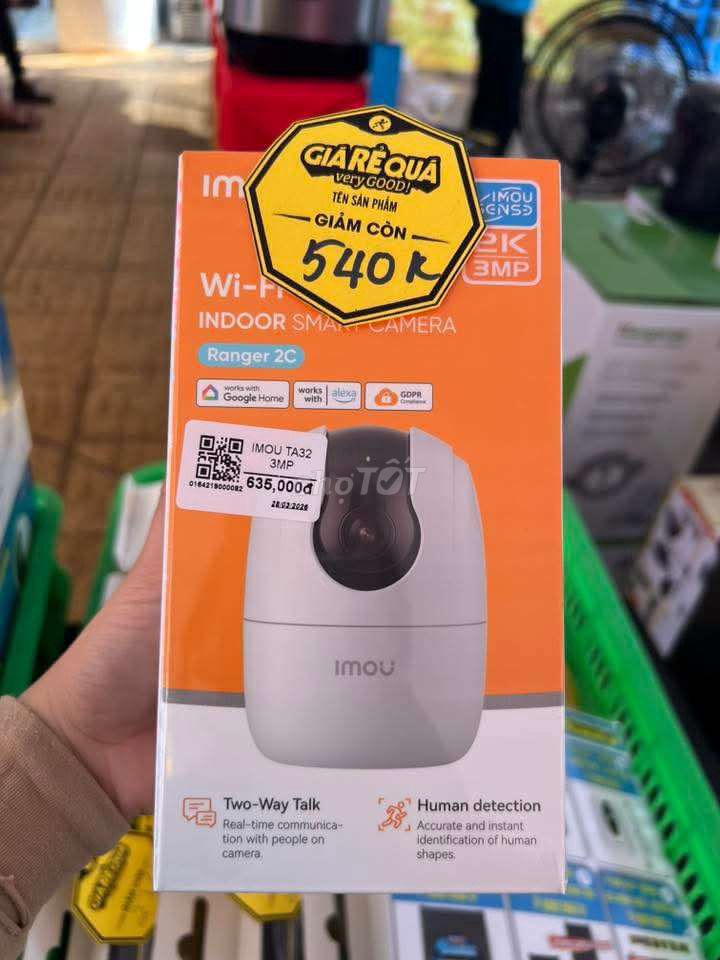 Camera A32 imou + Thẻ nhớ 64Gb. Mua bán Máy ảnh, Máy quay tại Thành phố Gia Nghĩa Đắk Nông được đăng bởi Lâm Nguyễn hình 1