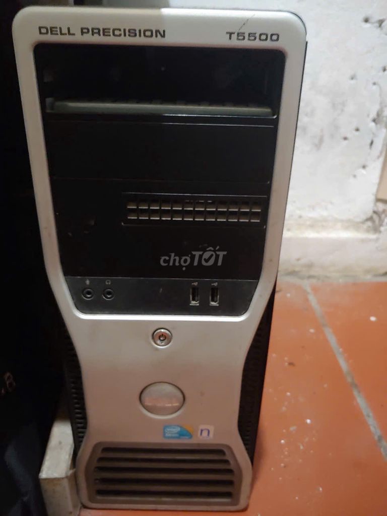 Xác case Dell T5500 2 cpu X5680, màn dell P190s.. Mua bán Linh kiện (RAM, Card...) tại Quận Hà Đông Hà Nội được đăng bởi Rhythm hình 1