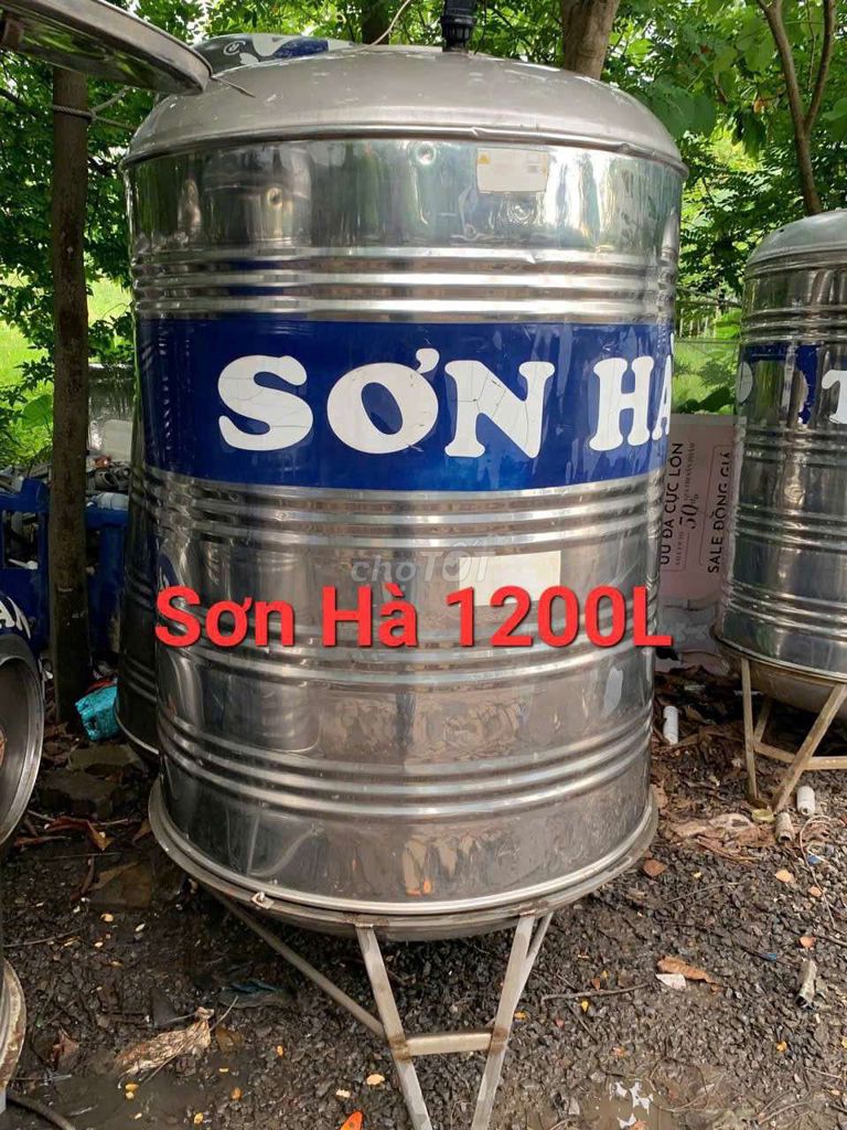 Bồn nước Sơn Hà Inox 1200L đã qua sử dụng. Mua bán Nội thất, đồ gia dụng khác tại Quận Hoàng Mai Hà Nội được đăng bởi BỒN NƯỚC MIỀN BẮC hình 1
