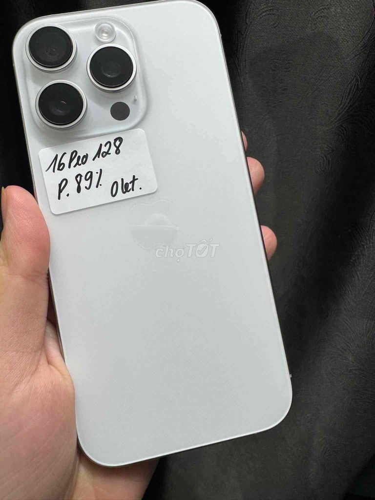 16 Pro 128GB Titan trắng đẹp. Mua bán Điện thoại tại Quận Long Biên Hà Nội được đăng bởi hồ mạnh hiếu hình 1