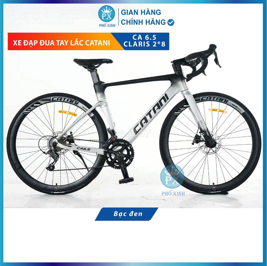 XE ĐẠP ROAD CATANI 6.5 TAY CONG. Mua bán Xe đạp tại Thành phố Bà Rịa Bà Rịa - Vũng Tàu được đăng bởi PHỐ XINH hình 4