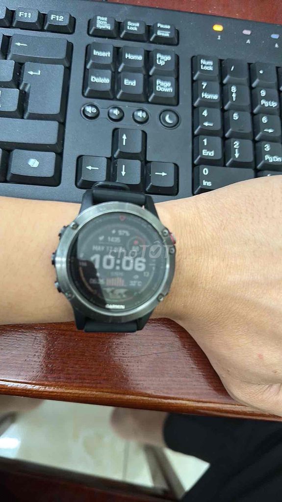 Garmin Fenix 5 Đen Nam Đã dùng. Mua bán Thiết bị đeo thông minh tại Thành phố Hưng Yên Hưng Yên được đăng bởi Trần Viết Luận hình 1