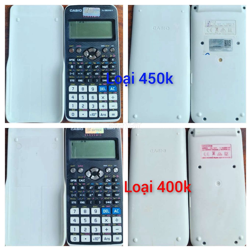 Máy tính casio fx-580vn x, 570 880