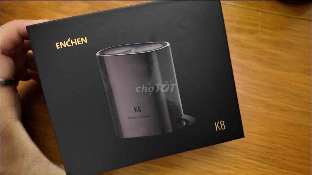 Máy cạo râu Enchen K8 Pocket Đen. Mua bán Thiết bị vệ sinh, nhà tắm tại Quận Thanh Khê Đà Nẵng được đăng bởi Mèo hình 1