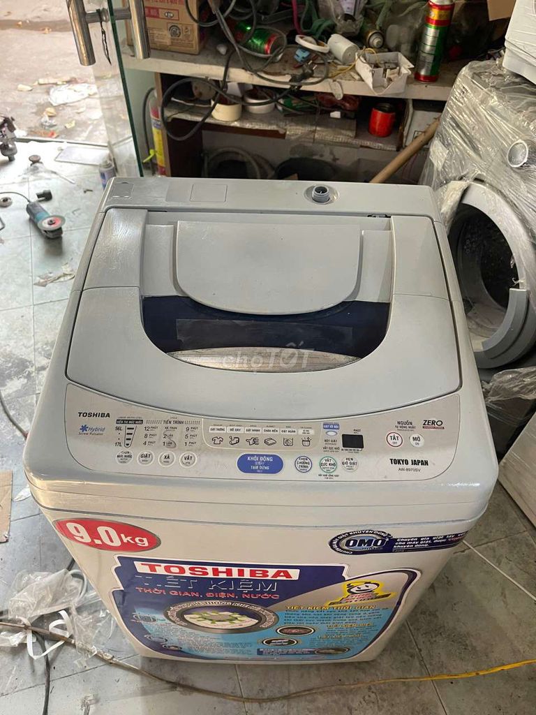 Máy giặt toshiba 9kg lồng đứng, bảo hành 3 tháng. Mua bán Máy giặt tại Quận Thanh Xuân Hà Nội được đăng bởi Máy Giặt Tủ Lạnh Hà Nội hình 1