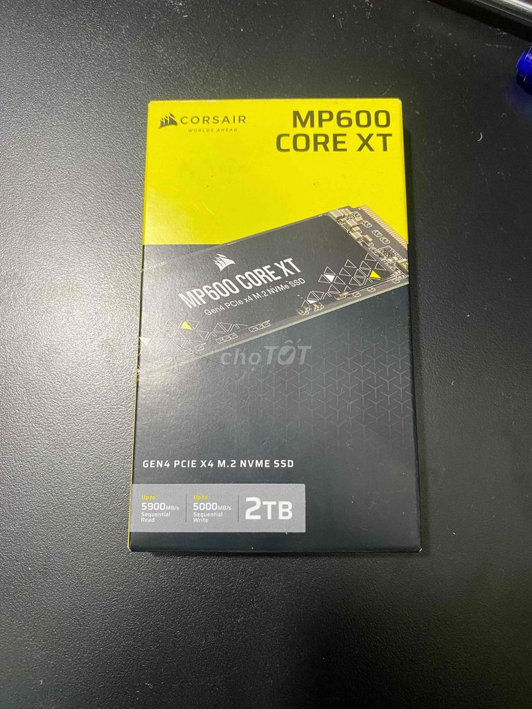 Corsair MP600 CORE XT 2TB PCIe Gen4 x4 NVMe. Mua bán Linh kiện (RAM, Card...) tại Huyện Hóc Môn Tp Hồ Chí Minh được đăng bởi Phát Sinh hình 1
