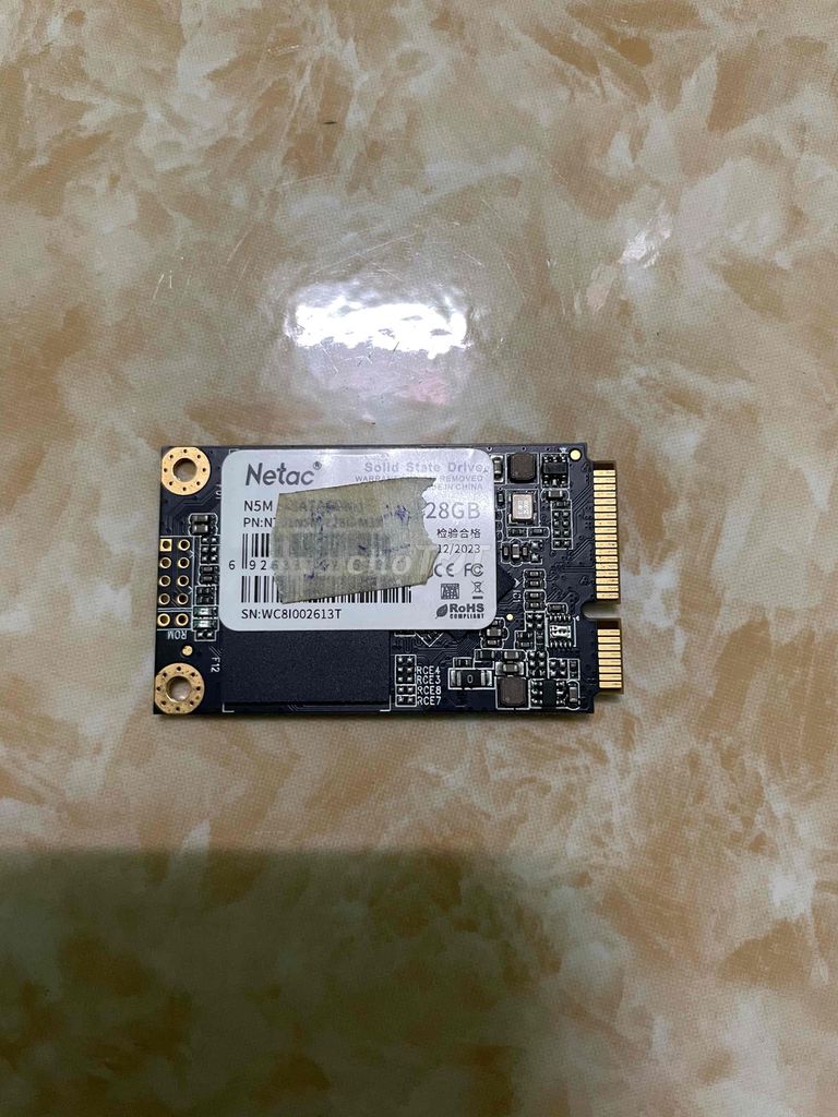 Netac SSD Msata 128GB sức khoẻ 100% sẵn win. Mua bán Linh kiện (RAM, Card...) tại Quận Gò Vấp Tp Hồ Chí Minh được đăng bởi Nguyễn Trí Cao hình 1