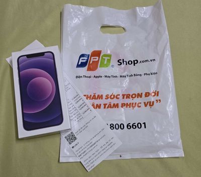 iphone 12 64g hàng FPT VN/A nguyên  seal mới