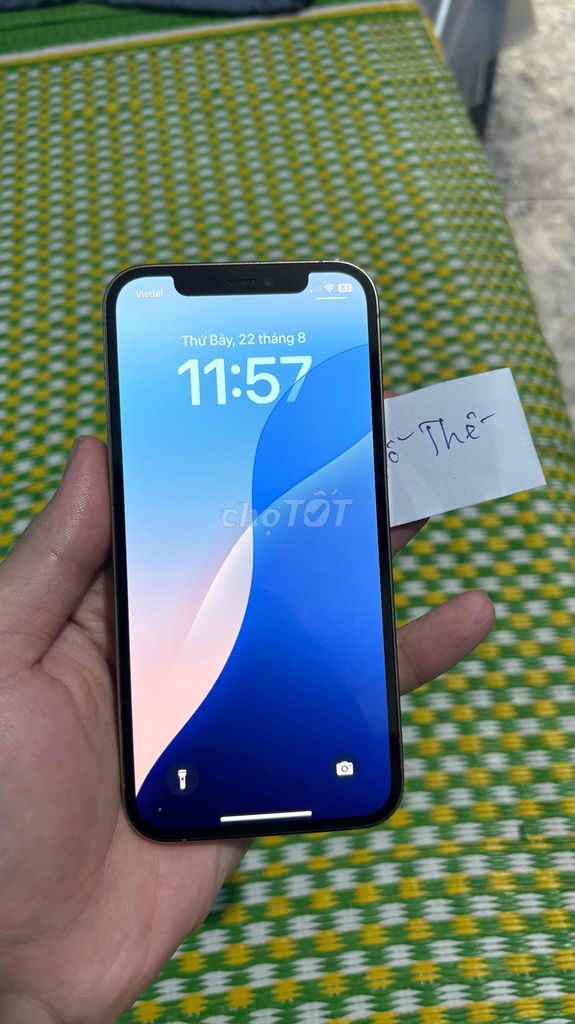Apple iPhone 12 Pro 128GB Vàng. Mua bán Điện thoại tại Quận Bắc Từ Liêm Hà Nội được đăng bởi dothe hình 1