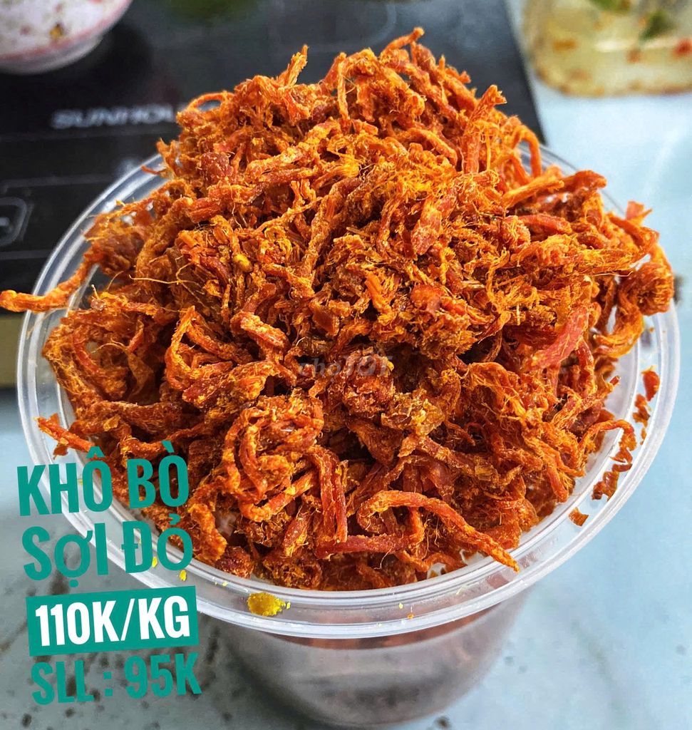 Khô Bò Sợ Đỏ